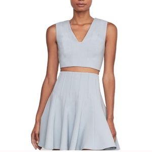 BCBGMAXAZRIA Haze blue skirt size Medium NWT